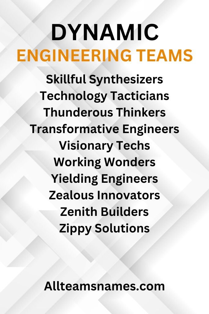 Dynamic Engineering Teams