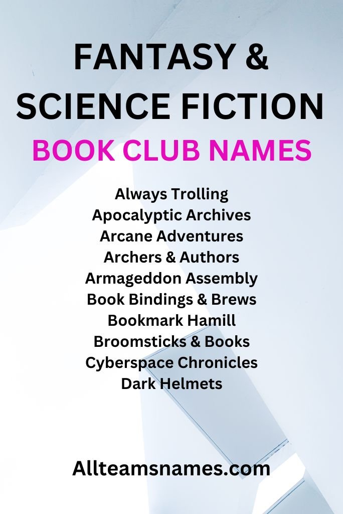 Romance Novel Book Club Names