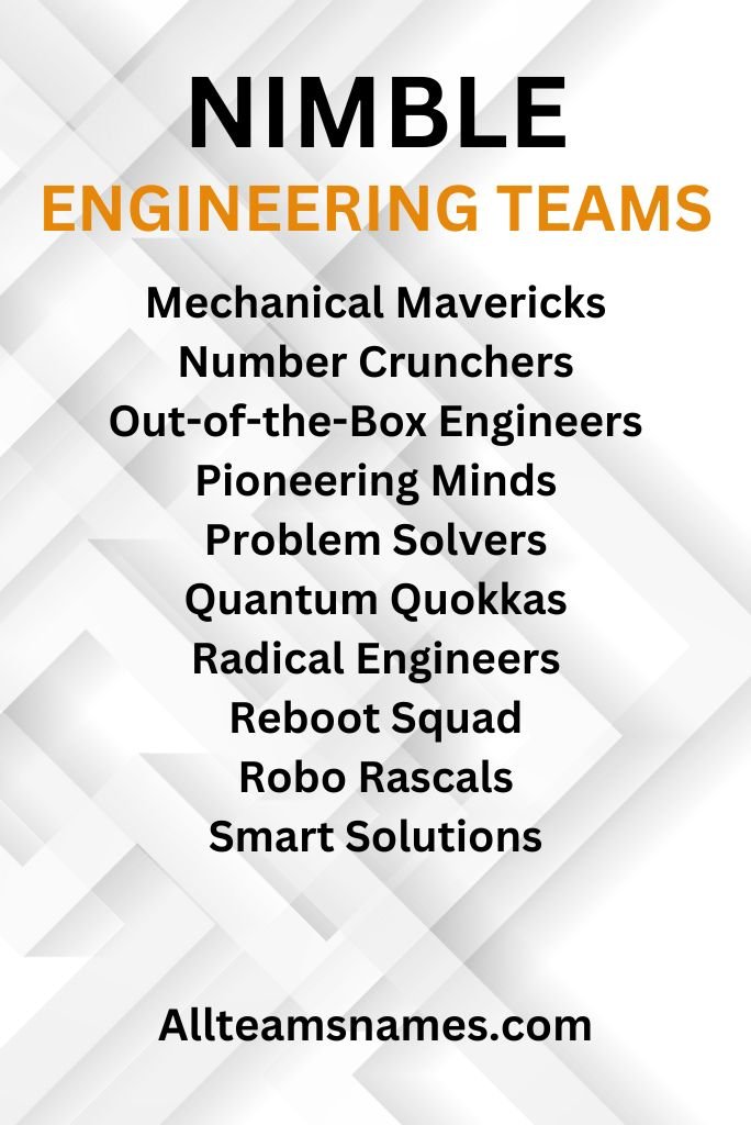 Nimble Engineering Teams