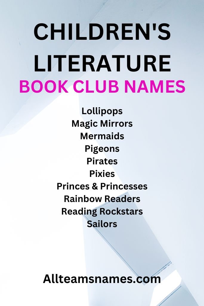 Non-Fiction Book Club Names