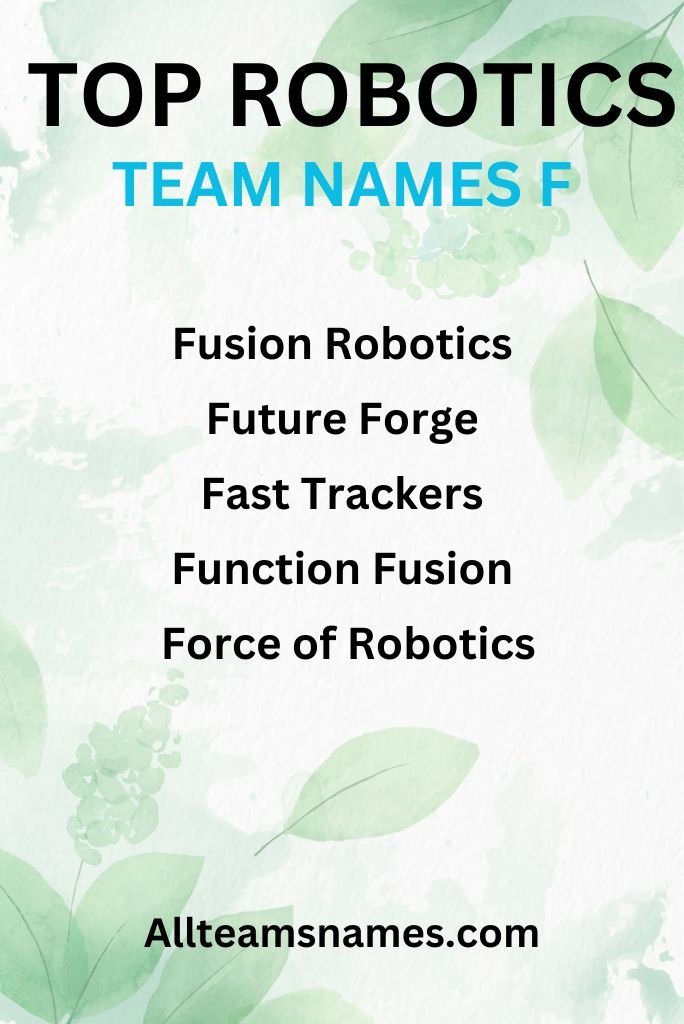 Top Robotics Team Names Engineered for Success