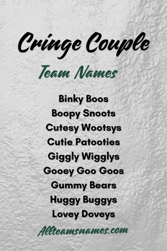 Cringe Couple Names