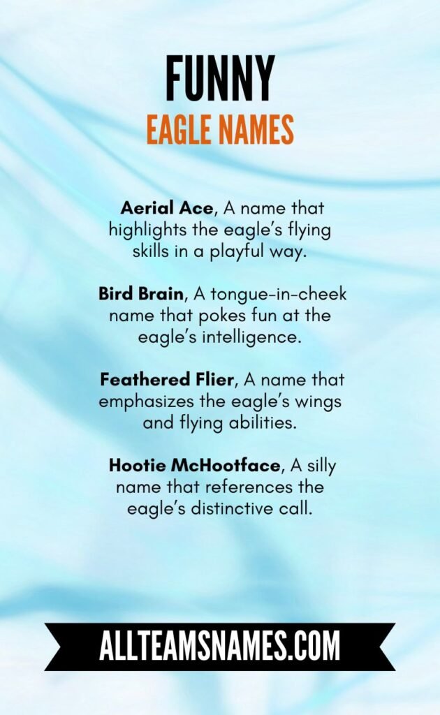 Funny Eagle Names