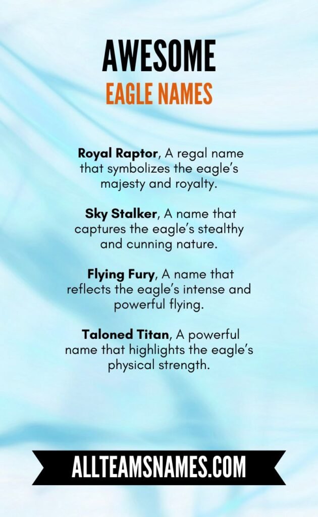 Awesome Eagle Names