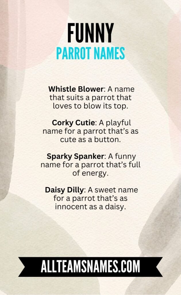 The Best Parrot Names With Meanings