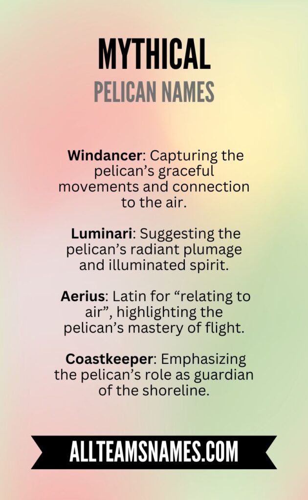 Funny Pelican Names