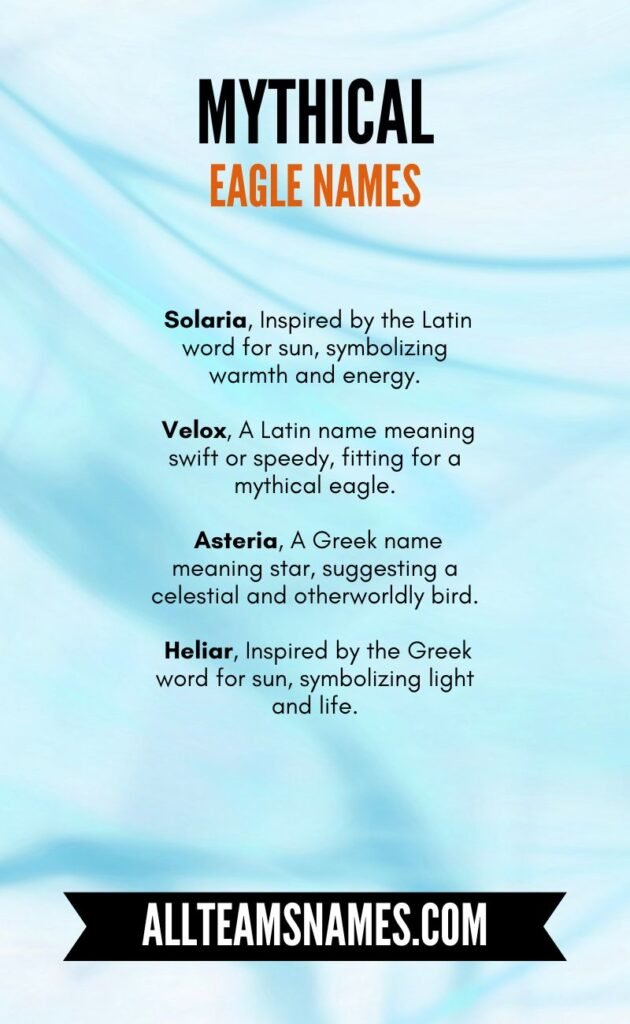 Mythical Eagle Names