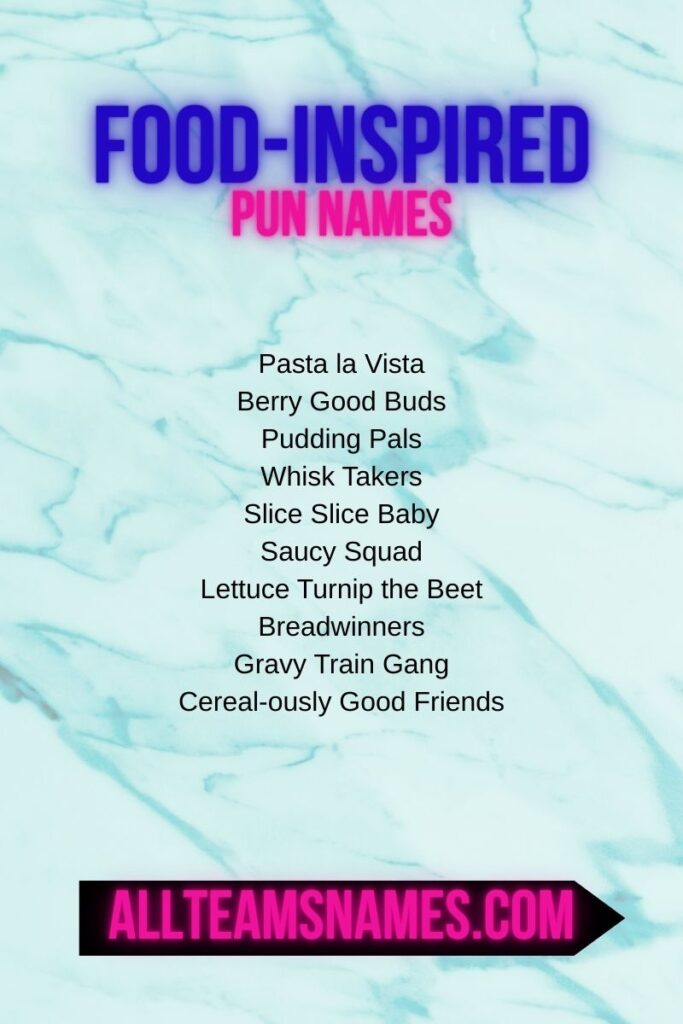 Punny Names by Theme